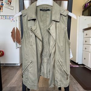 Max Jeans Zipper Vest